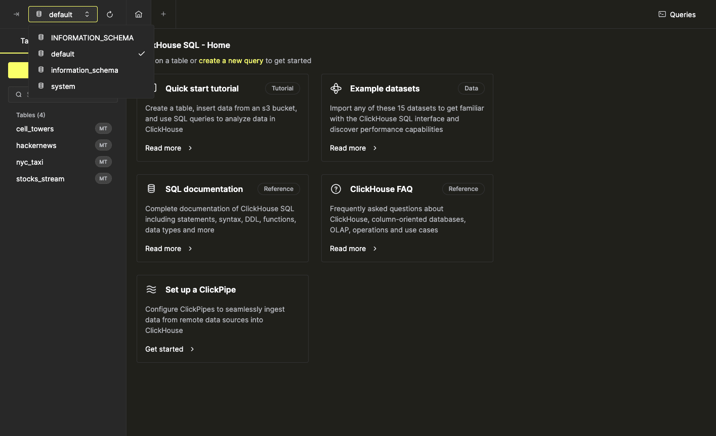 表列表和 schema